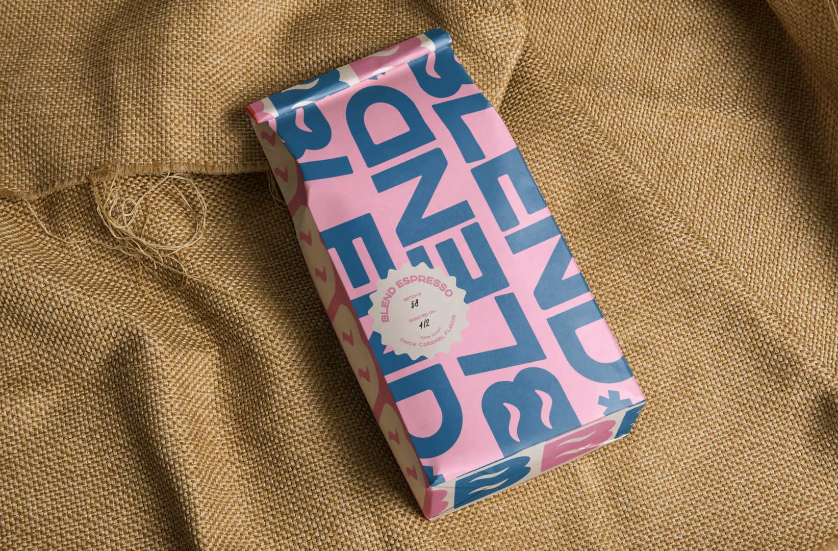 Blend — brand and packaging artwork, view 1