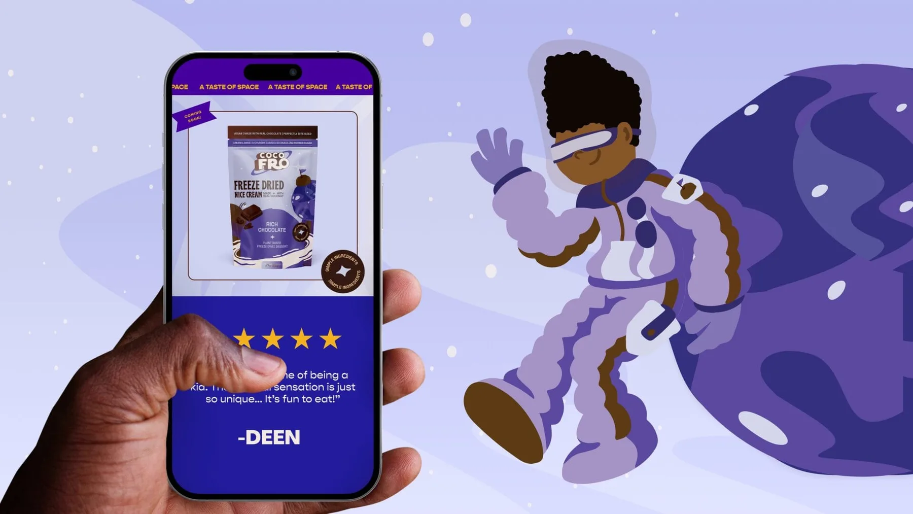 CocoFro — brand and packaging artwork, view 9