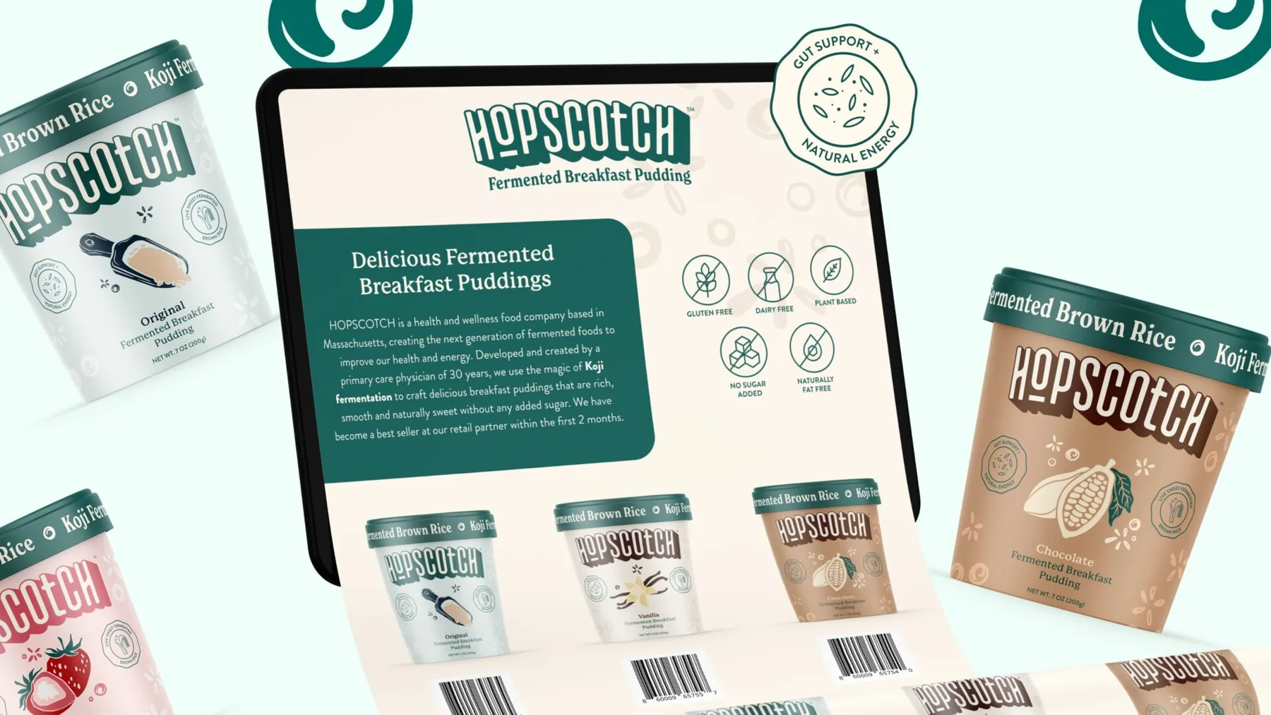 Hopscotch — brand and packaging artwork, view 6