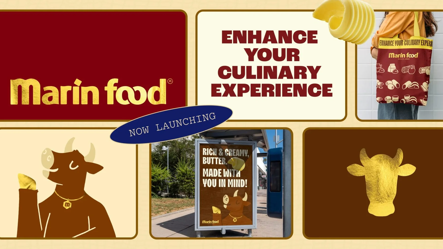Marin Food — brand and packaging artwork, view 3