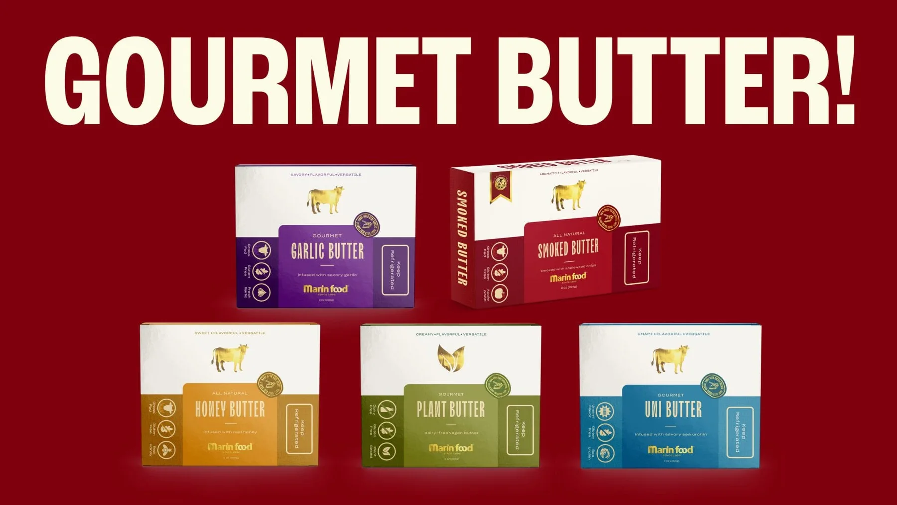Marin Food — brand and packaging artwork, view 5