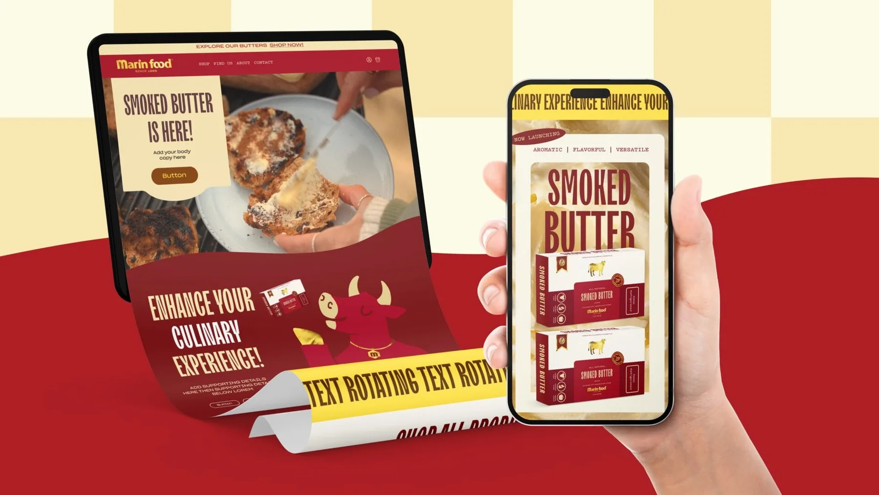 Marin Food — brand and packaging artwork, view 6