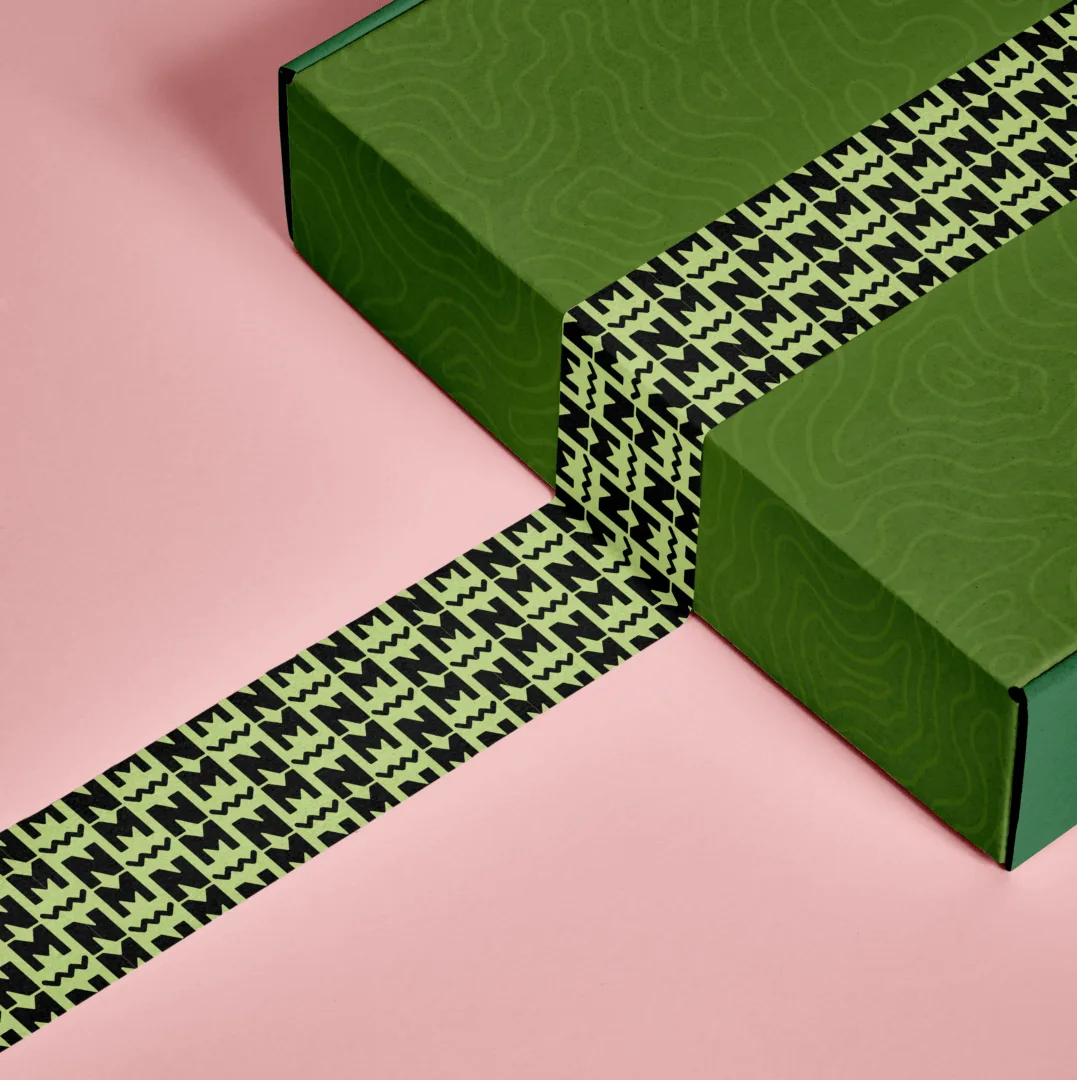 Natural Matcha — brand and packaging artwork, view 2