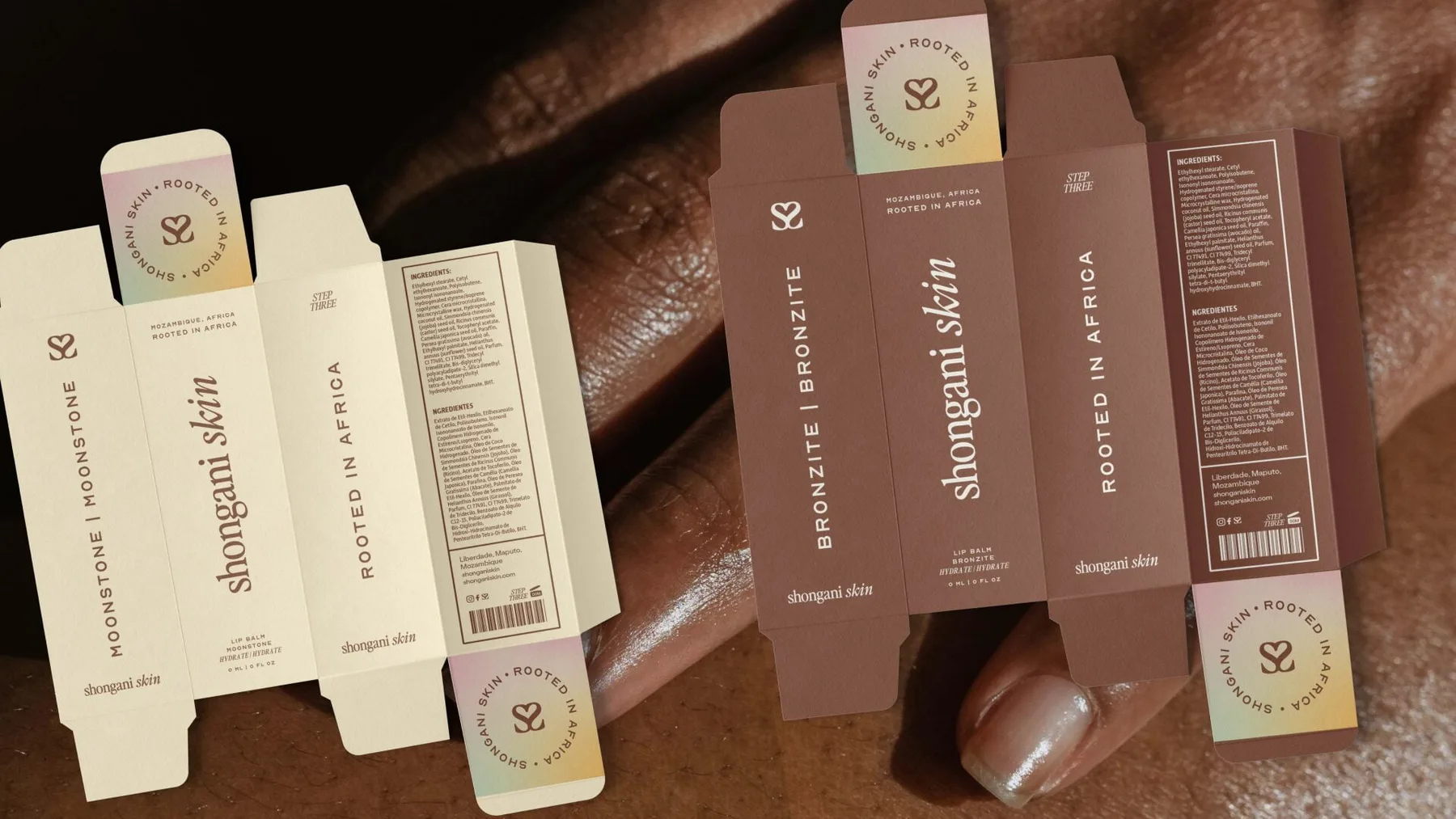 Shongani Skin — brand and packaging artwork, view 7