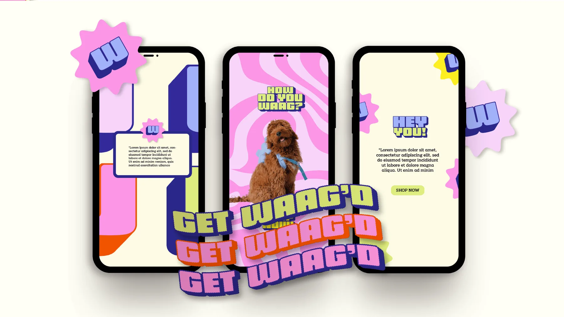 WaagBag — brand and packaging artwork, view 2